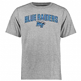 Mid. Tenn. St. Blue Raiders Proud Mascot WEM T-Shirt - Ash